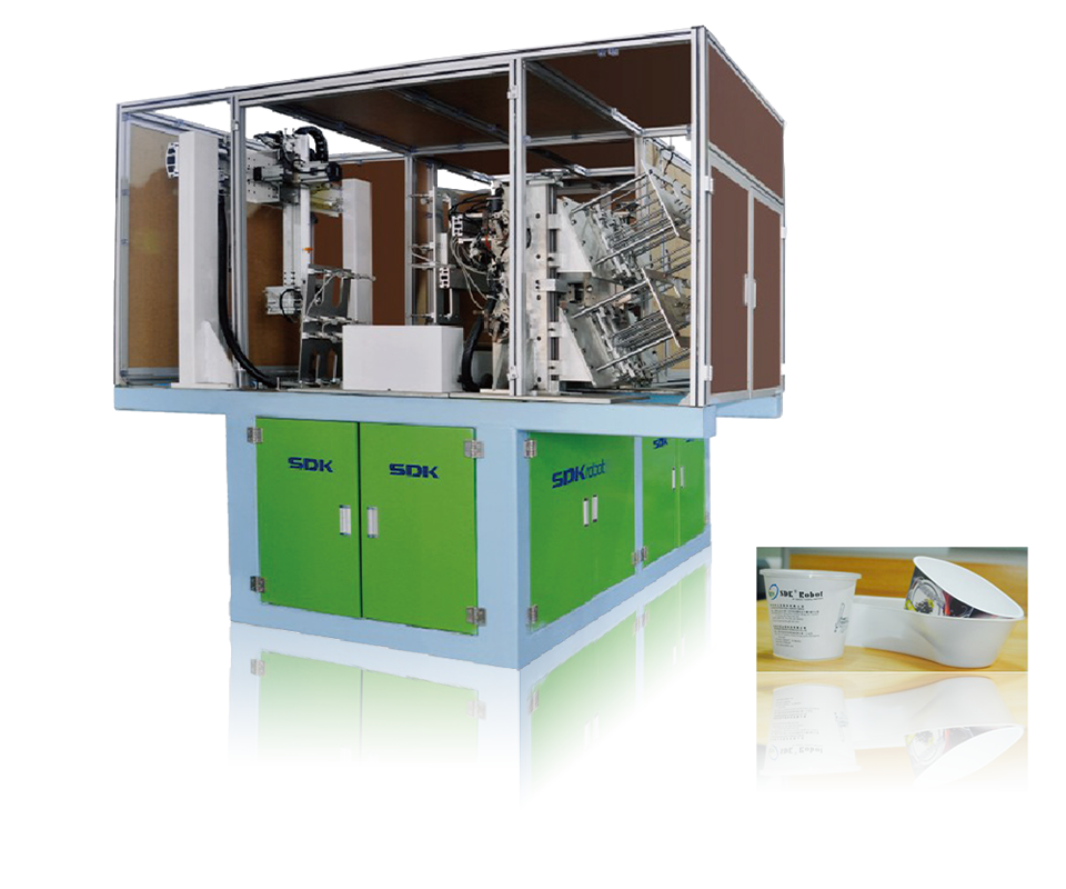 The mould labeling system